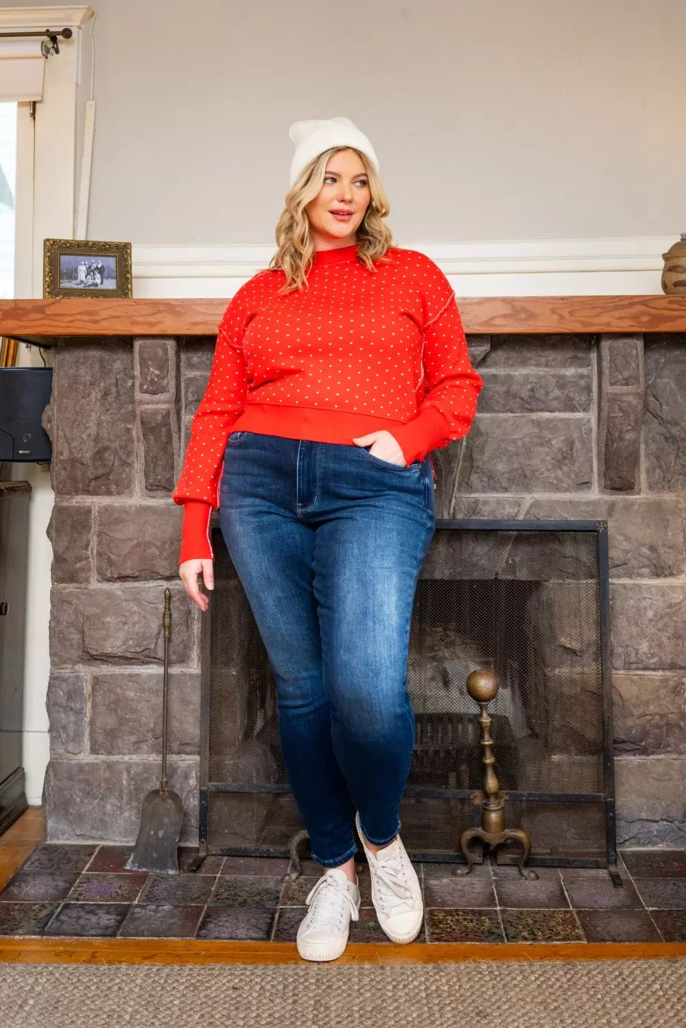 Hazel Blues® | Judy Blue Washed Thermal Skinny Jeans