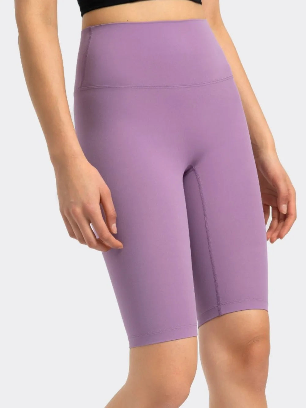 Hazel Blues® |  Millennia High Rise Wide Waistband Active Shorts