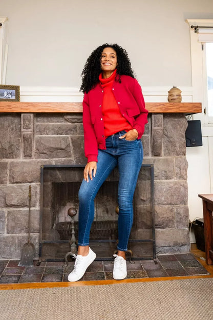 Hazel Blues® | Judy Blue Washed Thermal Skinny Jeans