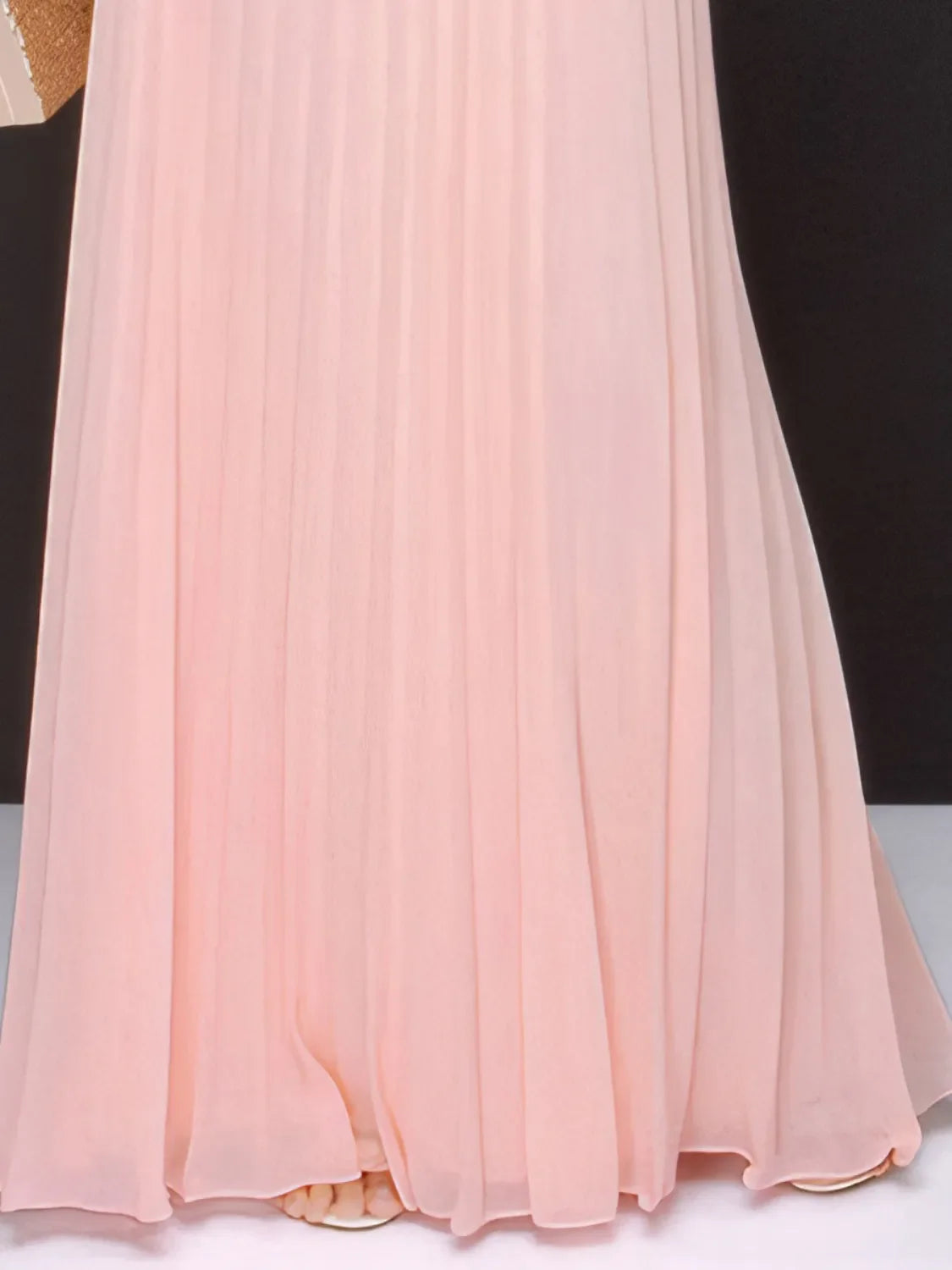 Hazel Blues® |  Pleated Sleeveless Maxi Cami Dress