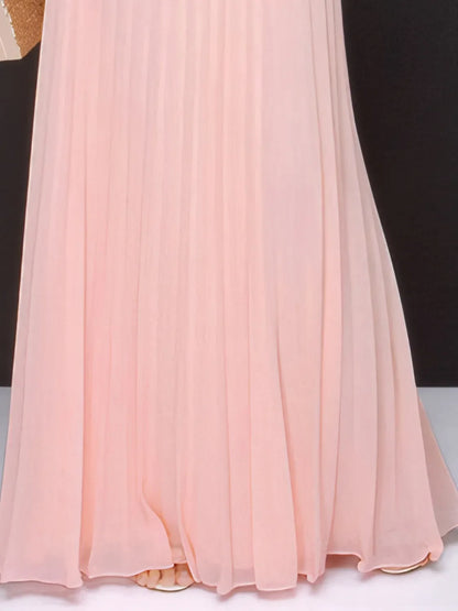 Hazel Blues® |  Pleated Sleeveless Maxi Cami Dress