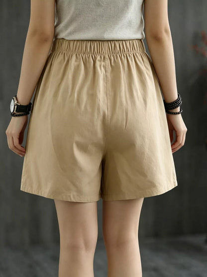 Hazel Blues® |  Elastic Waist Casual Shorts