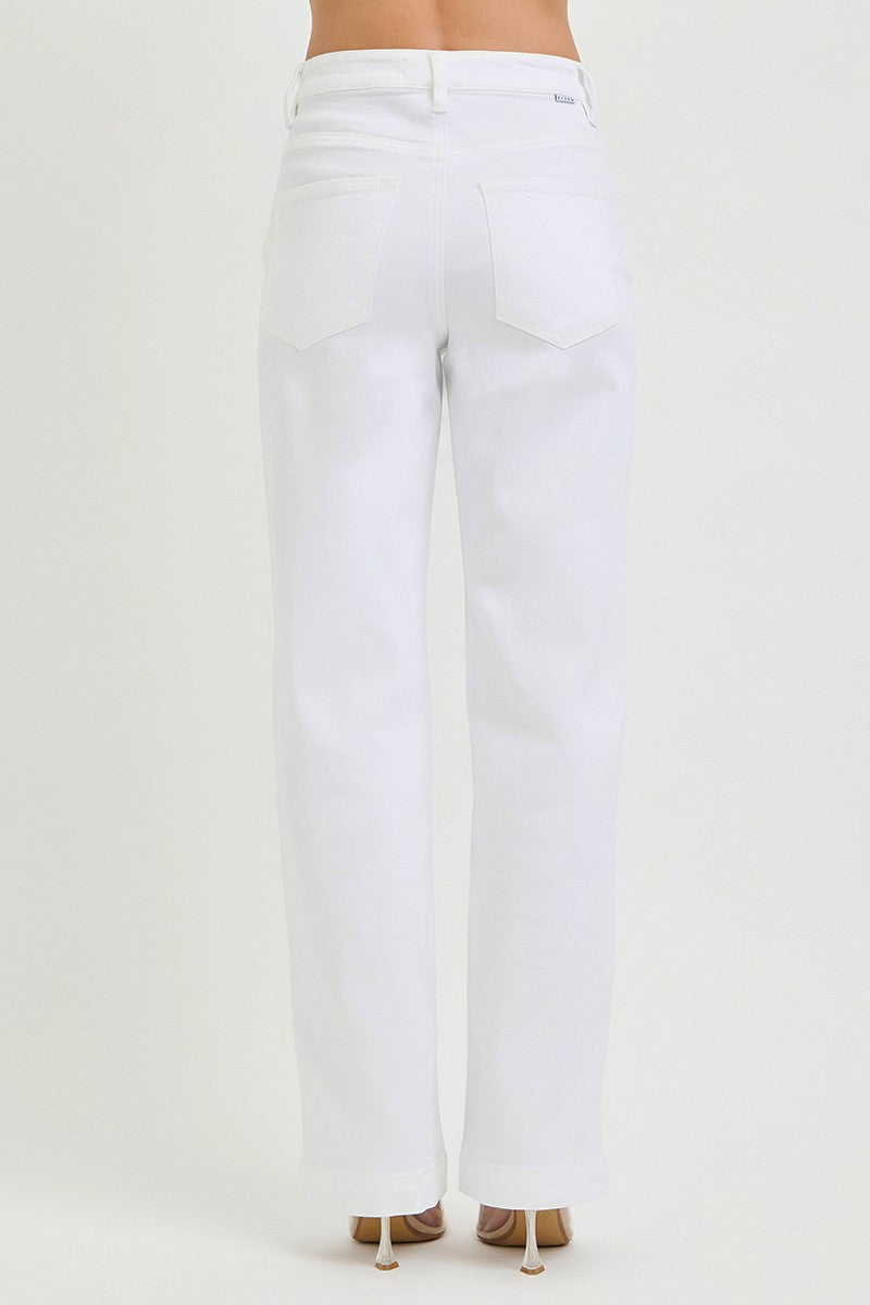 Hazel Blues® | RISEN High Rise Wide Baggy Pants