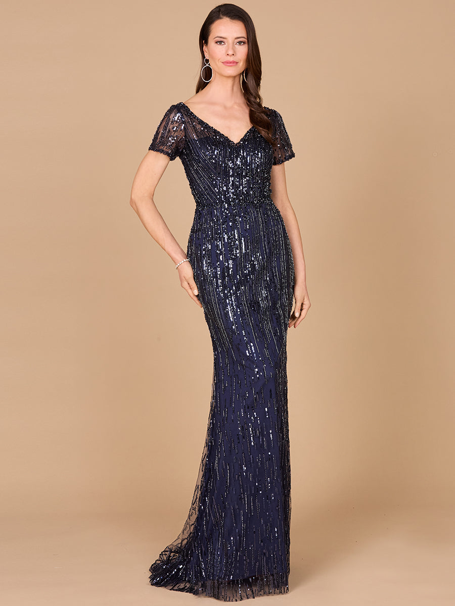 Lara Dresses 29072 Long Mother of the Bride Beaded Formal Dress