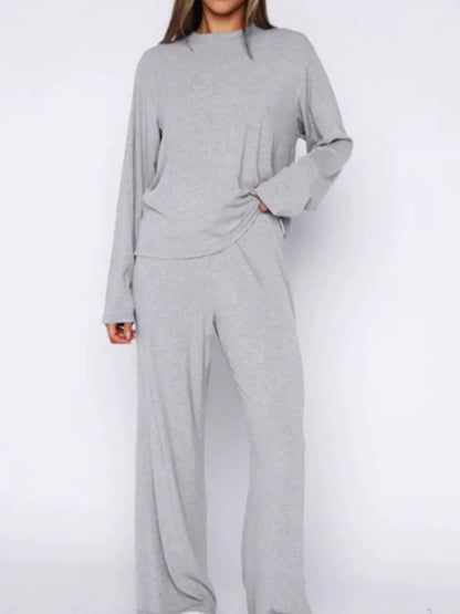 Hazel Blues® |  Relaxed Fit Long Sleeve Top and Pants Set
