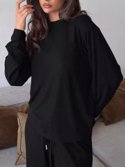 Hazel Blues® |  Relaxed Fit Long Sleeve Top and Pants Set