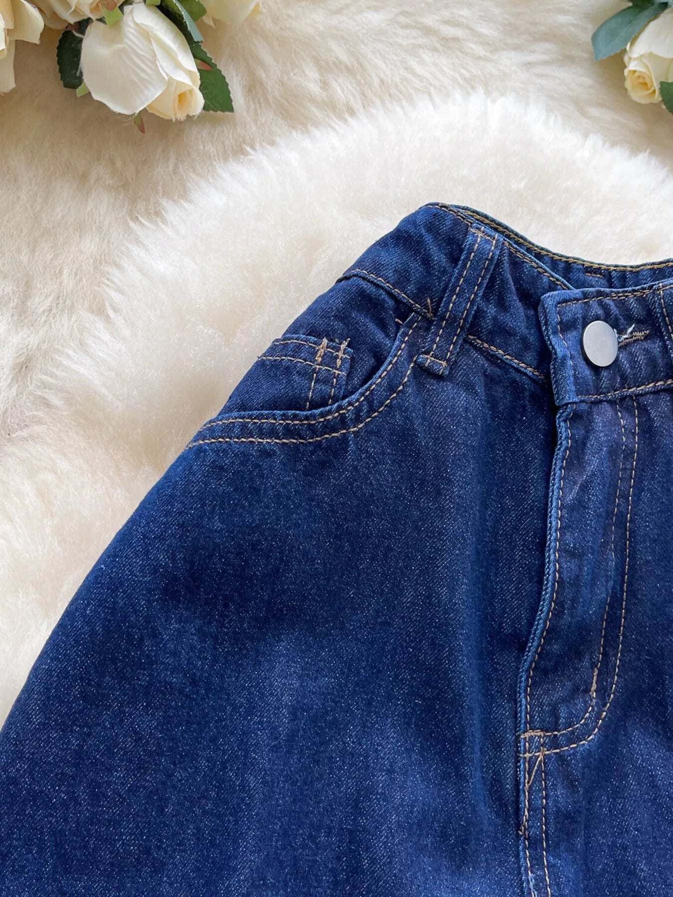 Hazel Blues® |  High Waist Wide Leg Jeans