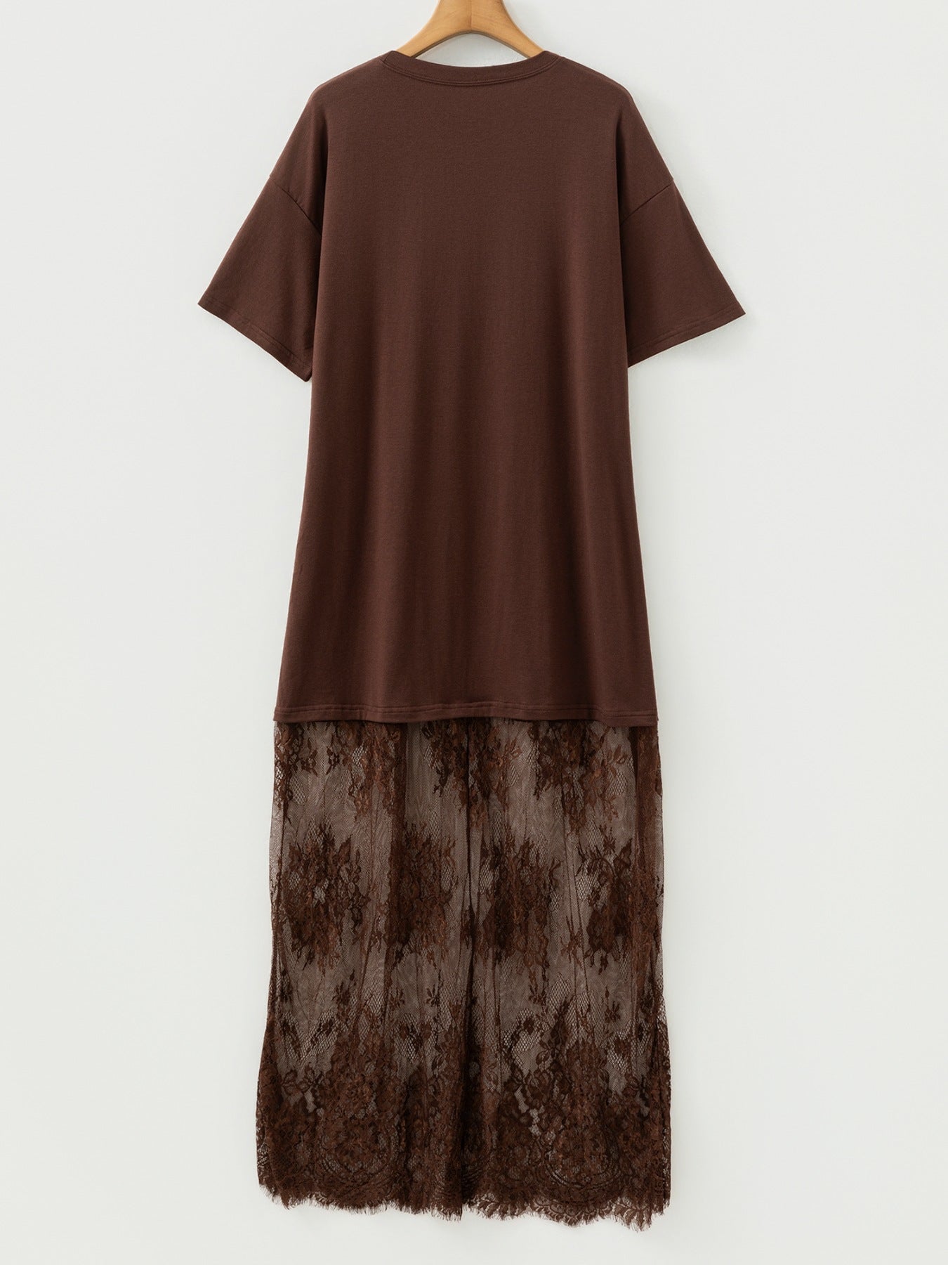 Hazel Blues® |  Floral Patchwork Short Sleeve T Shirt Loose Dress