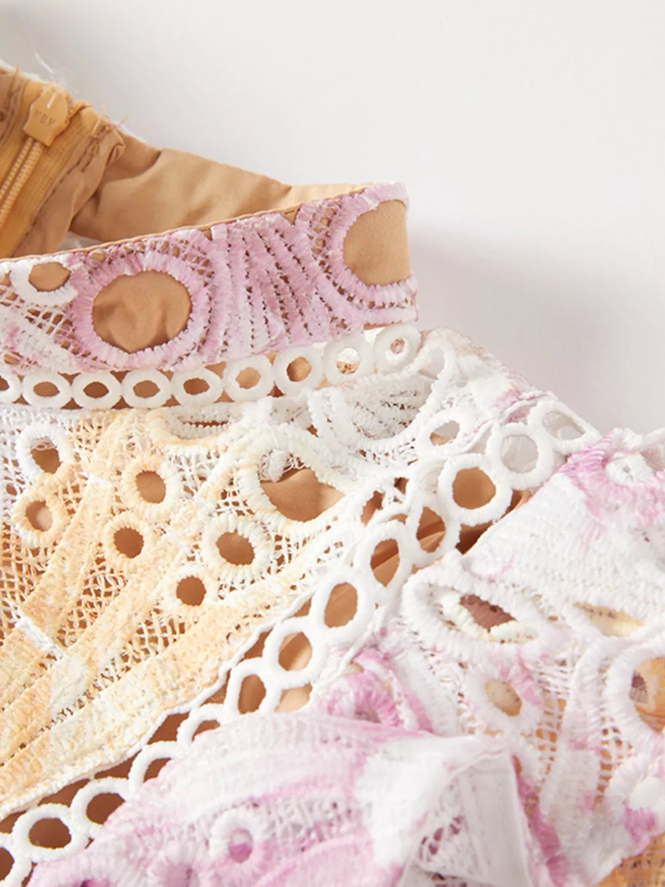 Hazel Blues® |  Floral Lace Detail Maxi Dress