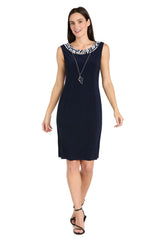 Printed Jacket Dress Short Petite R&M Richards 3309P