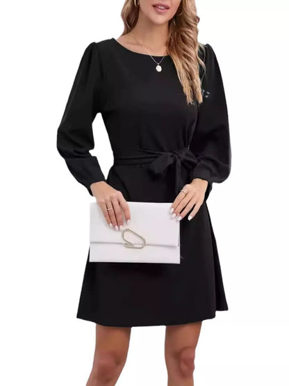 Hazel Blues® |  Tie-Waist Mini Dress