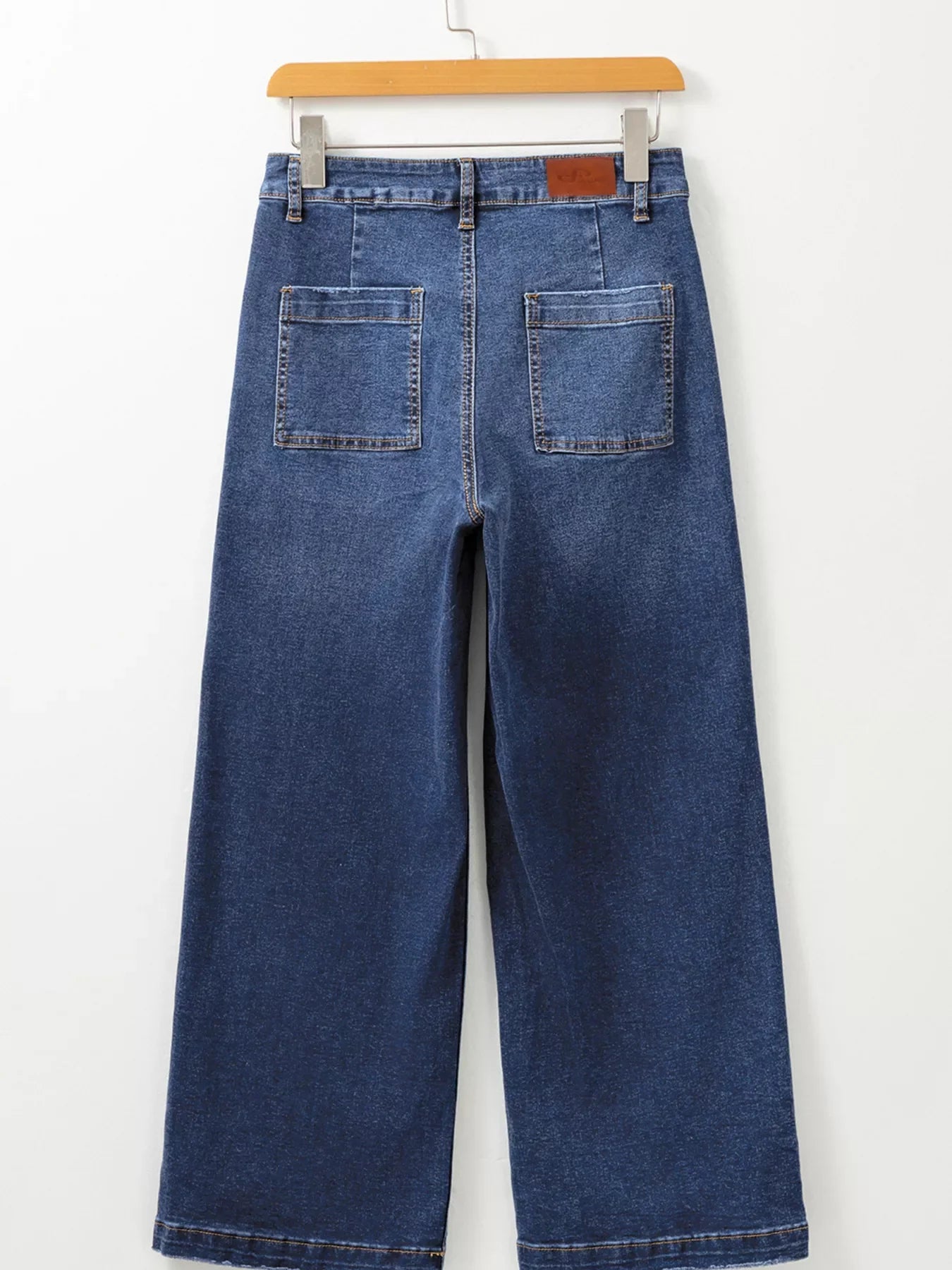 Hazel Blues® |  Patch Pocket Shift Jeans