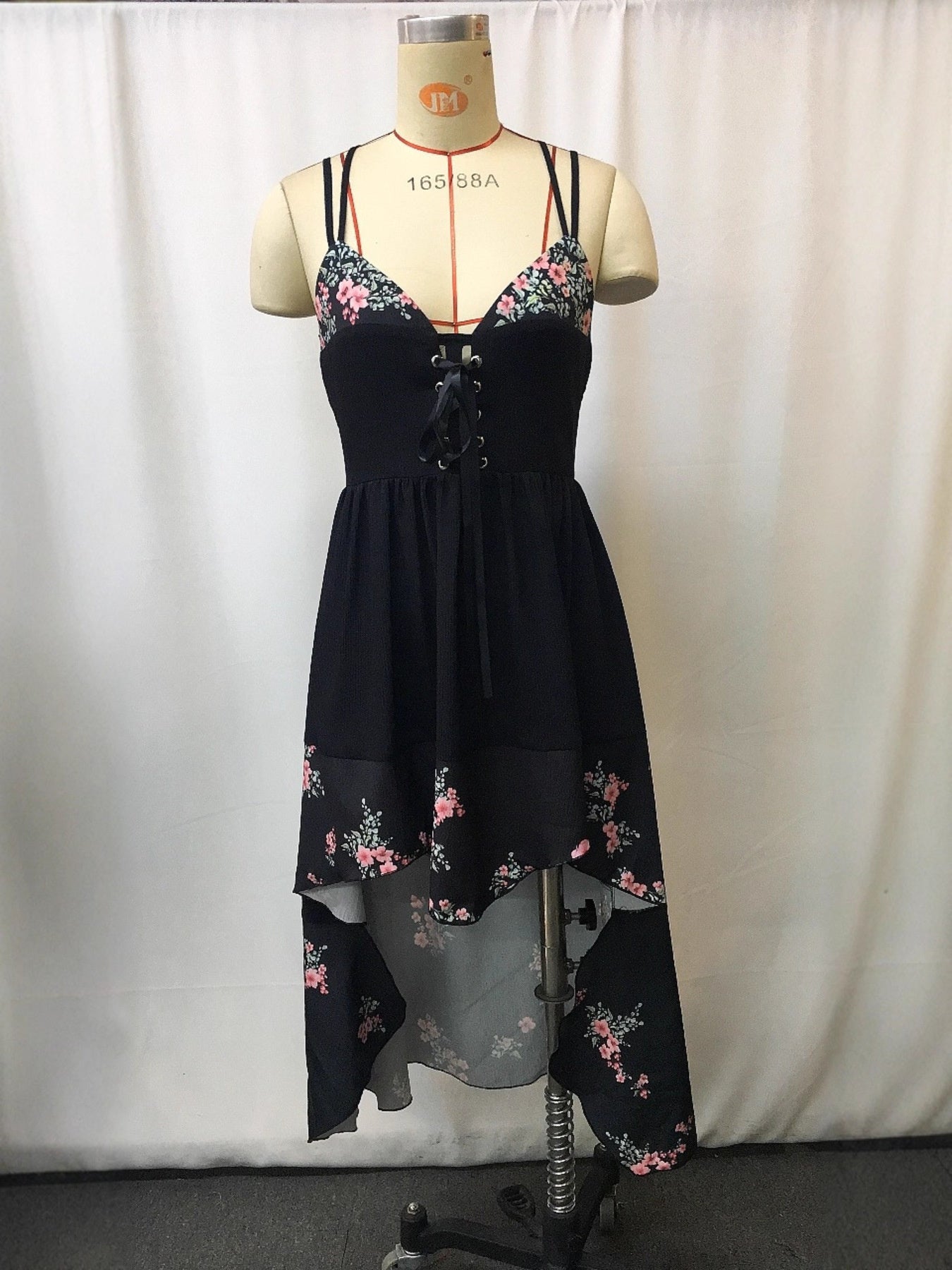 Hazel Blues® |  Floral Print High-Low Cami Dress