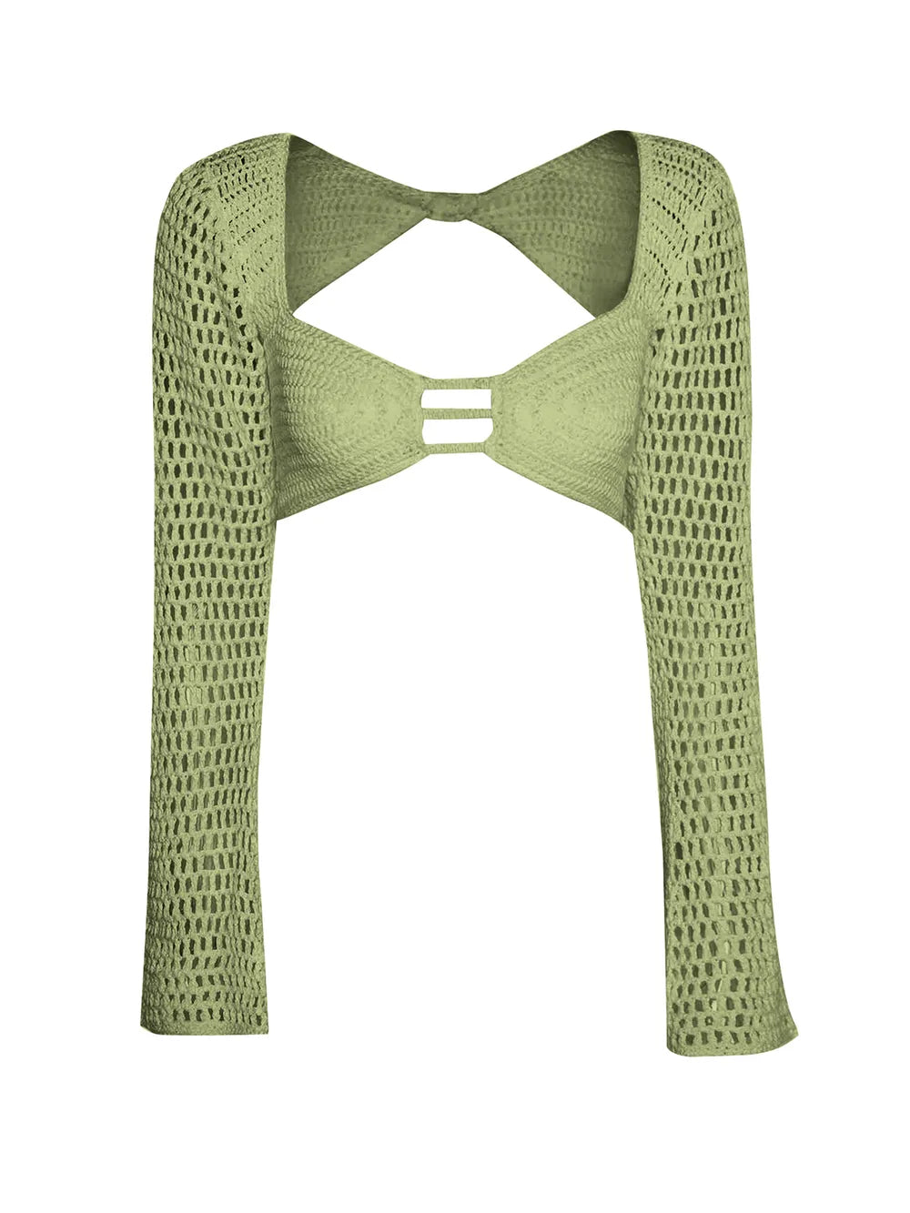 Hazel Blues® |  Tied Long Sleeve Top and Skirt Cover Up Set