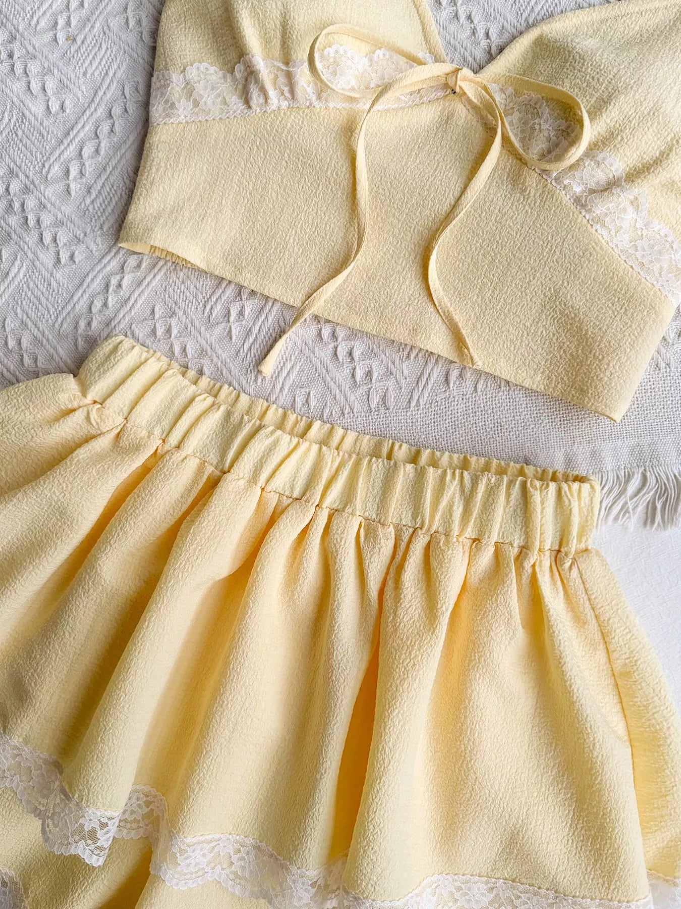Hazel Blues® |  Smocked Cami and Skirt Set