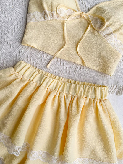 Hazel Blues® |  Smocked Cami and Skirt Set