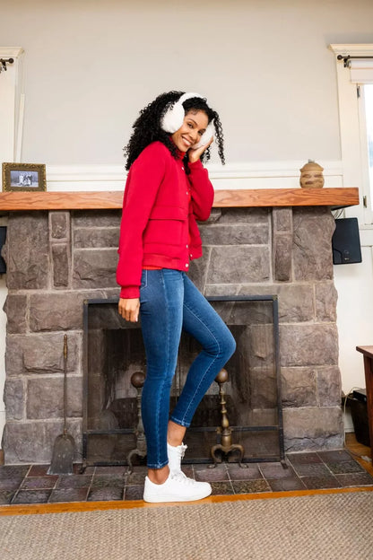 Hazel Blues® | Judy Blue Washed Thermal Skinny Jeans