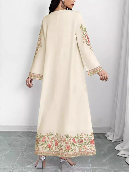 Hazel Blues® |  Floral Long Sleeve Maxi Dress