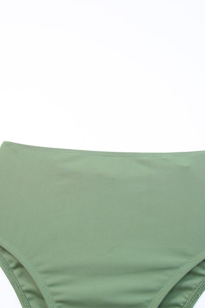 Hazel Blues® | Tie Back Sleeveless Swim Dress and Bottoms Set