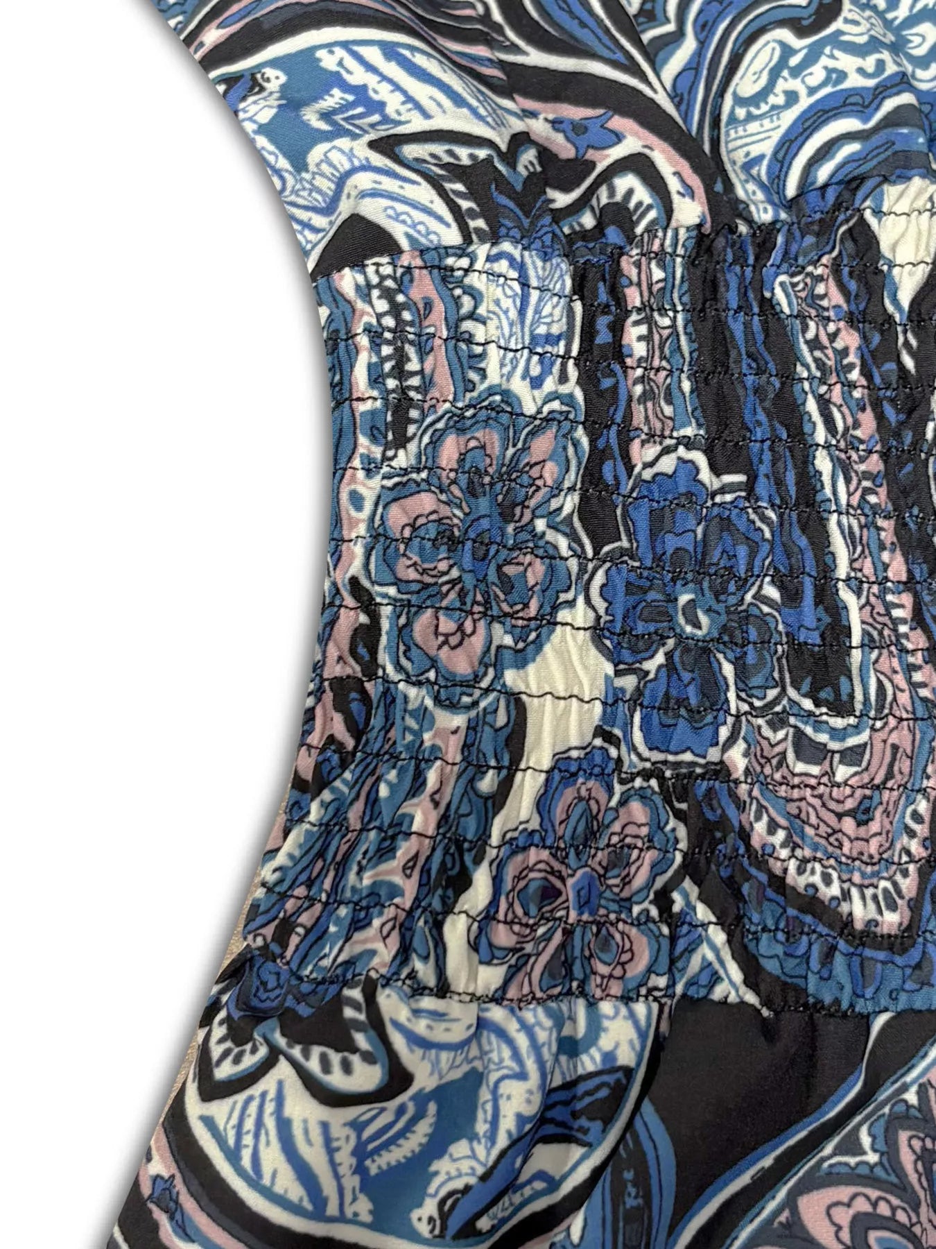 Hazel Blues® | Floral V-Neck Cap Sleeve Maxi Dress