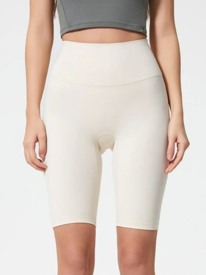 Hazel Blues® |  Millennia High Rise Wide Waistband Active Shorts