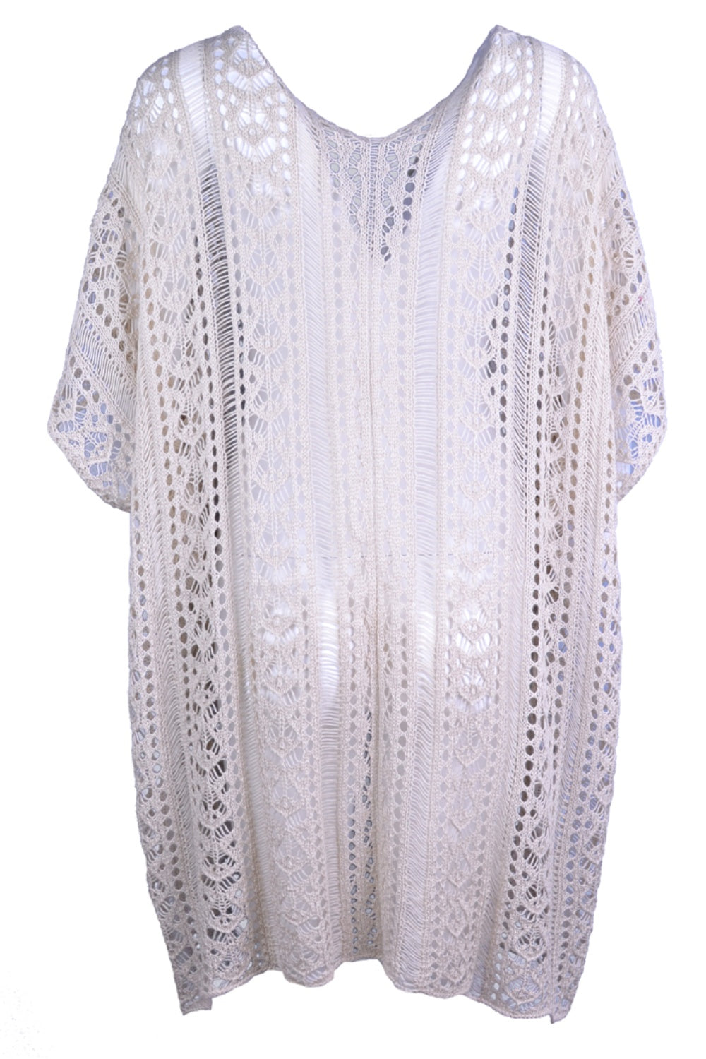 Hazel Blues® | Cutout V-Neck Cover-Up with Tassel