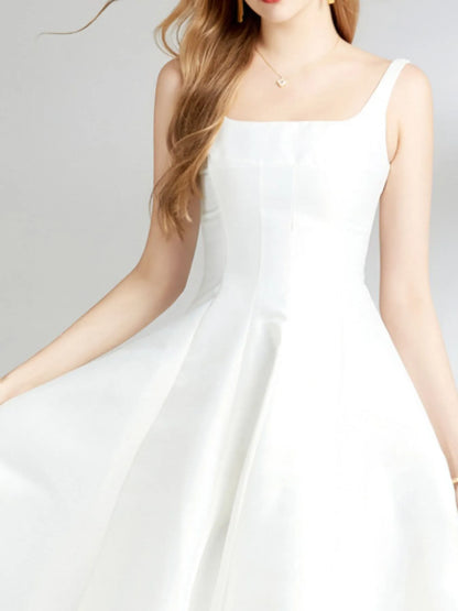 Hazel Blues® |  A-Line Silhouette Midi Sleeveless Dress