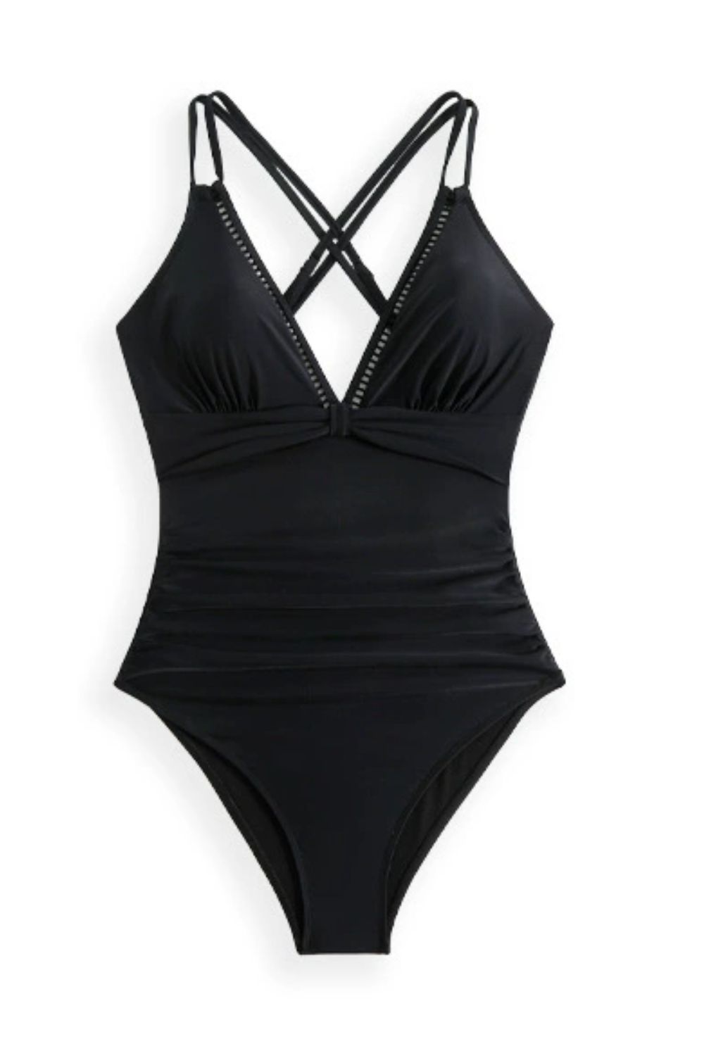 Hazel Blues® | Double Spaghetti Strap One-Piece Swimwear