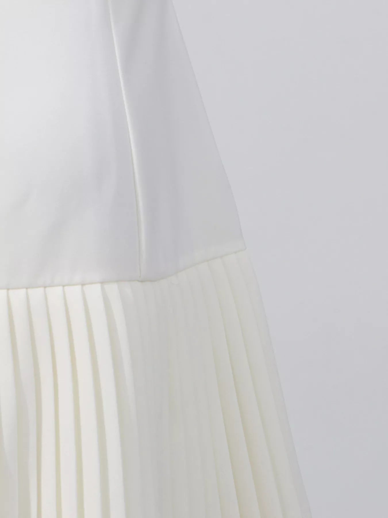 Hazel Blues® |  Square Neck Pleated Mini Dress