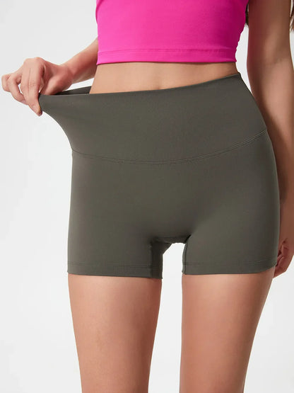 Hazel Blues® |  Millennia High Waist Active Shorts