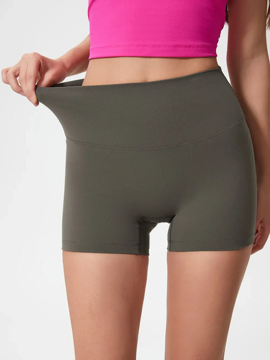Hazel Blues® |  Millennia High Waist Active Shorts