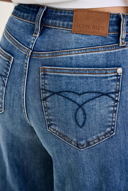 Hazel Blues® |  Judy Blue High Waist Palazzo Jeans