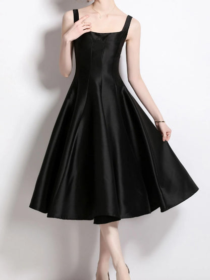 Hazel Blues® |  A-Line Silhouette Midi Sleeveless Dress