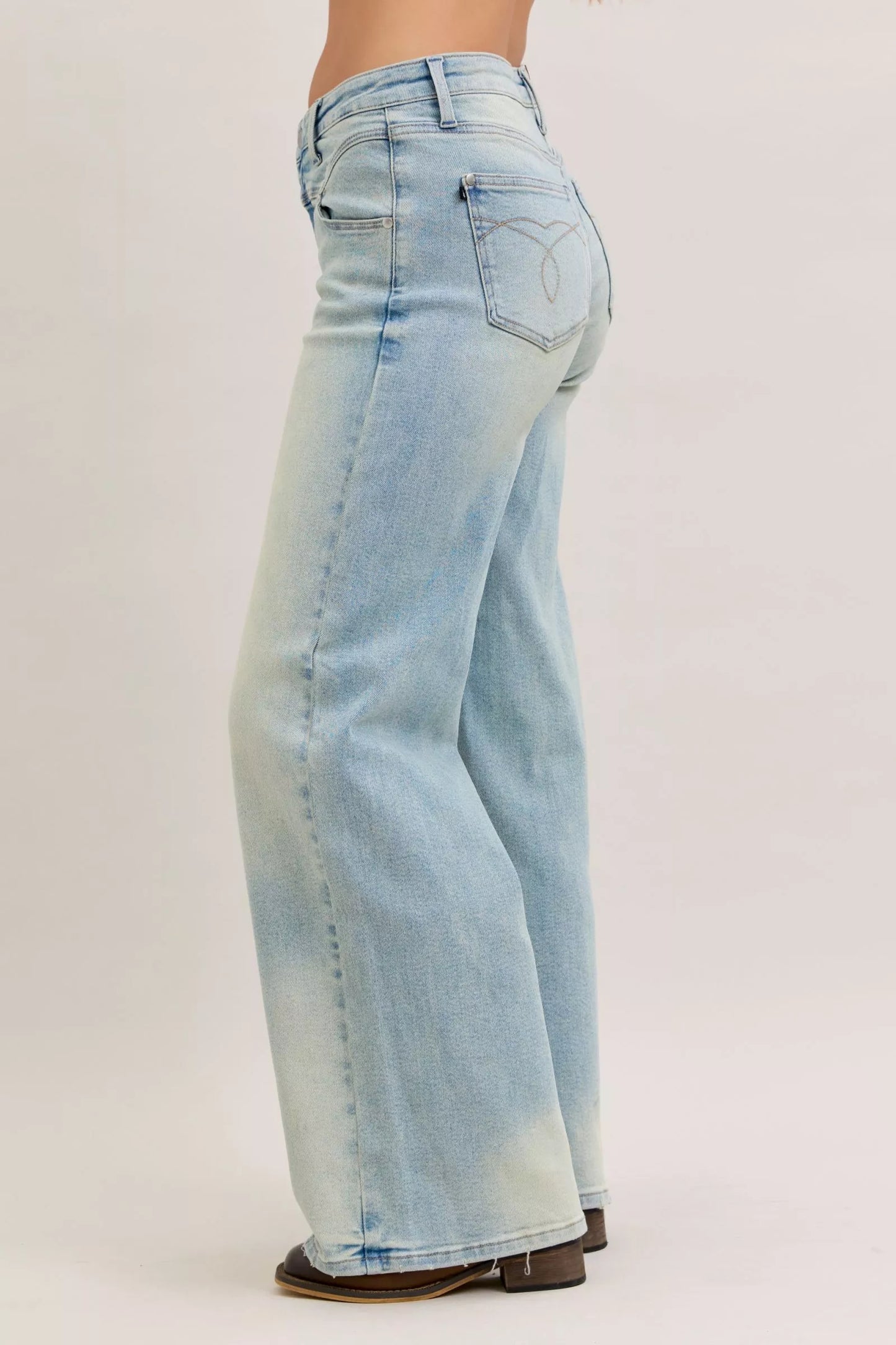 Hazel Blues® |  Judy Blue High Waist Column Straight Jeans