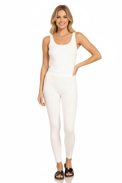 Hazel Blues® |  Zenana Premium Cotton Full Length Leggings