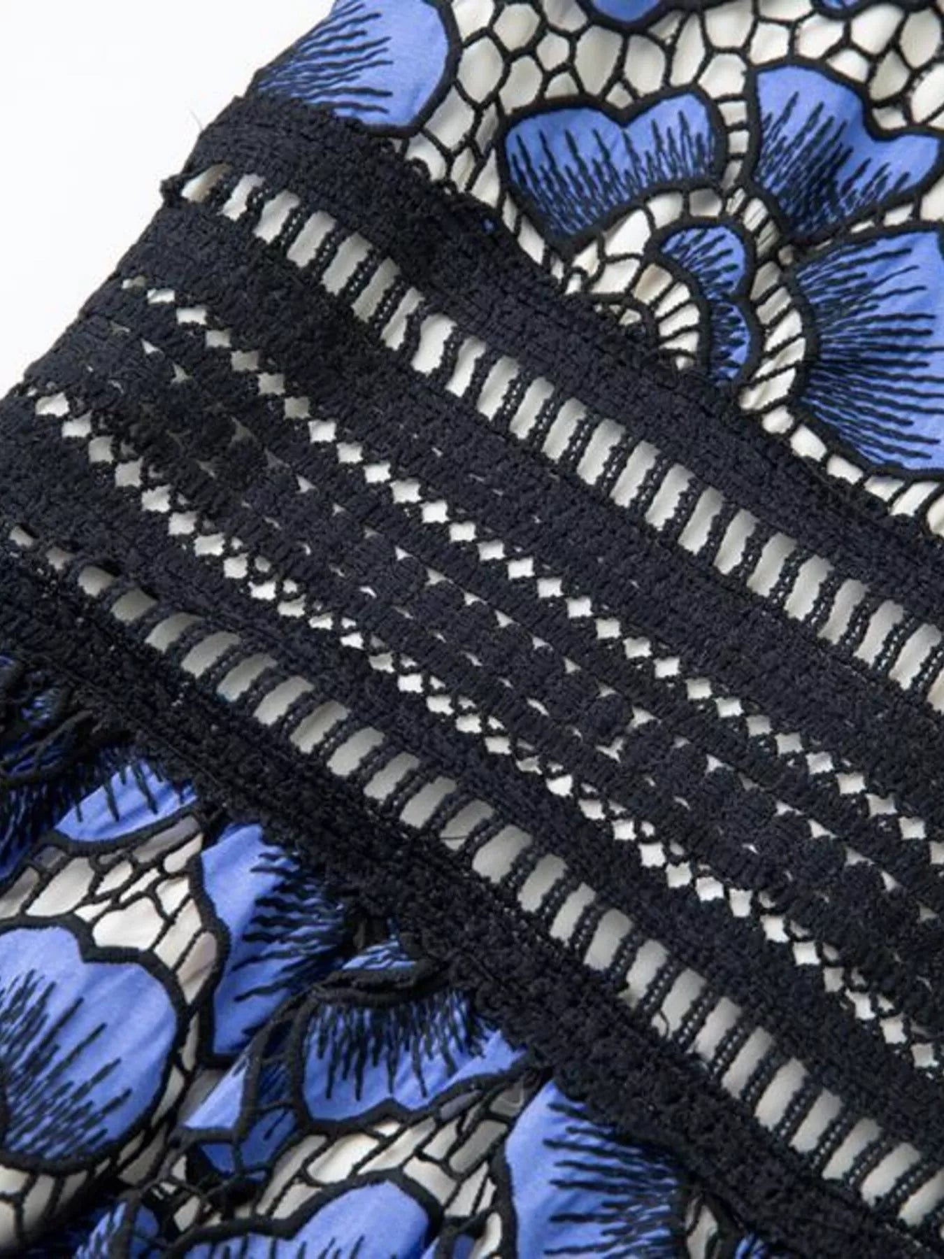 Hazel Blues® |  Printed V-Neck Ruffle Sleeve Midi Dress