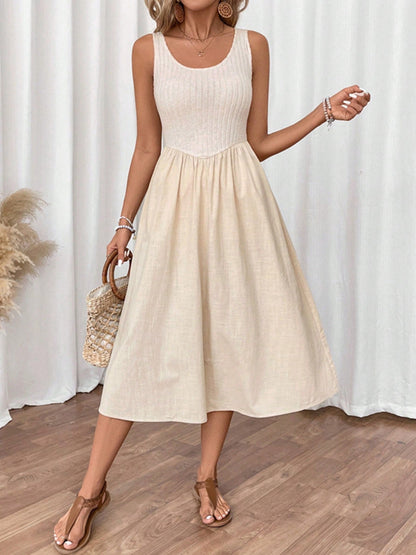 Hazel Blues® |  Ribbed Midi Tank Dress