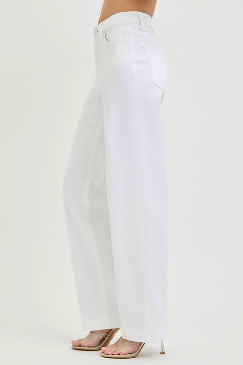 Hazel Blues® | RISEN High Rise Wide Baggy Pants