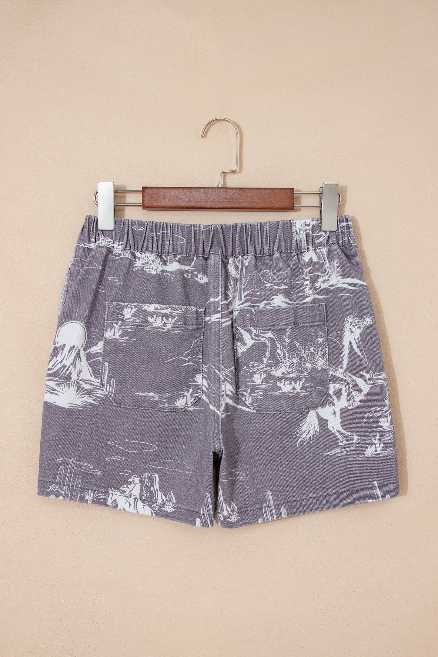 Hazel Blues® |  Wild West Denim Shorts | Western Denim Shorts