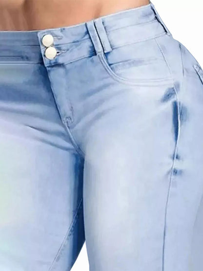 Hazel Blues® | Wash High-Waisted Flare Jeans