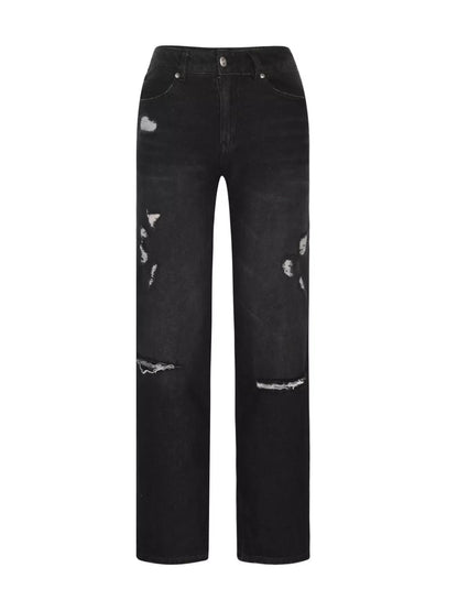 Hazel Blues® |  Distressed Loose Fit Jeans