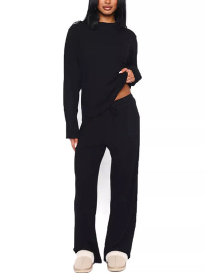 Hazel Blues® |  Relaxed Fit Long Sleeve Top and Pants Set