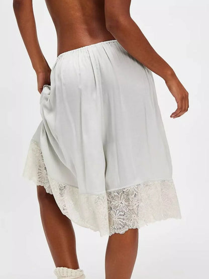 Hazel Blues® |  Lace Detail Shorts