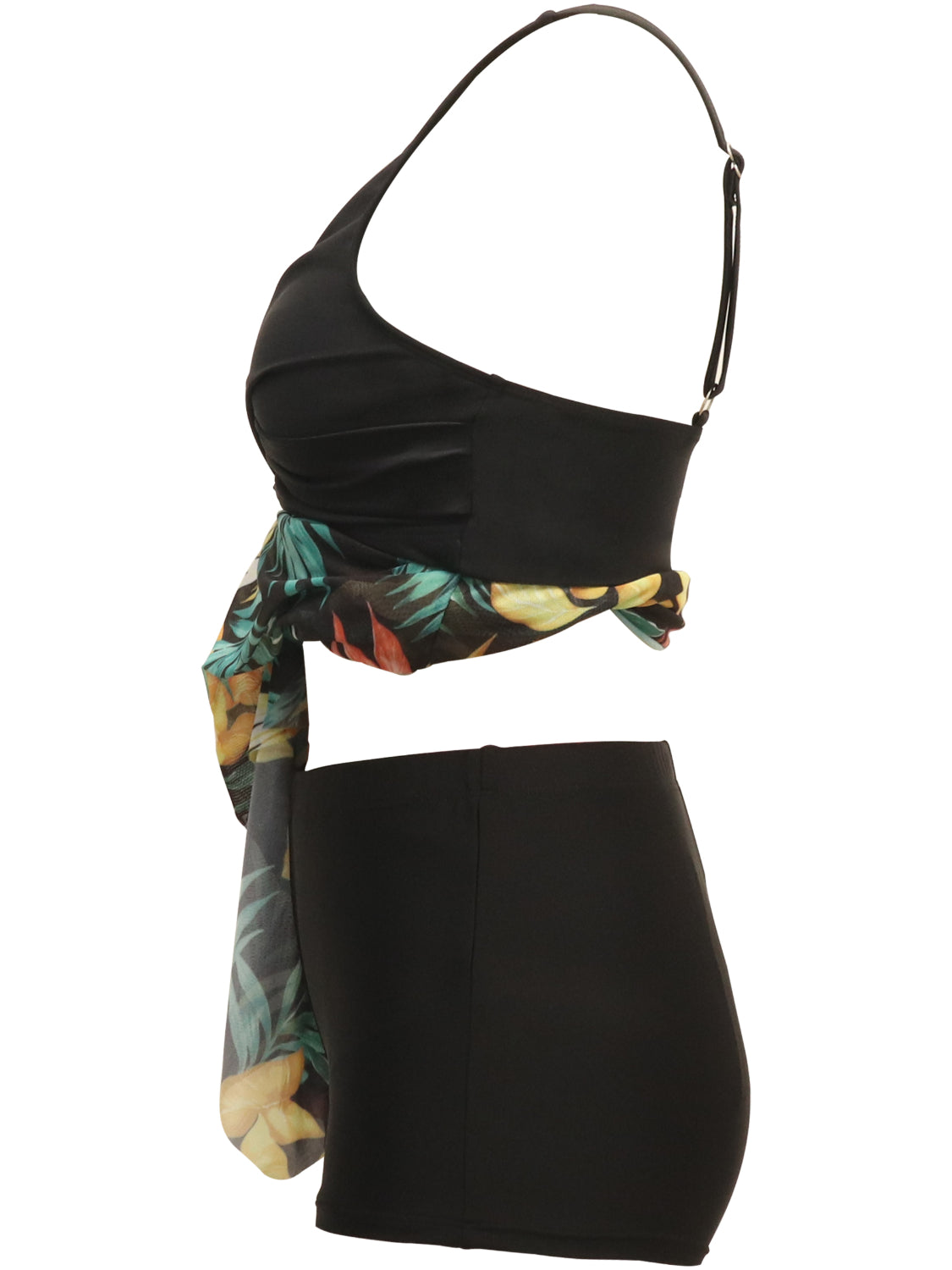 Hazel Blues® | Printed Wide Strap Two-Piece Swim Set