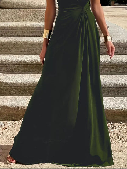 Hazel Blues® |  Twisted Round Neck Sleeveless Maxi Dress
