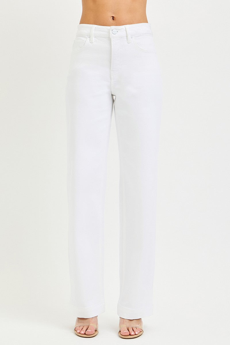 Hazel Blues® | RISEN High Rise Wide Baggy Pants