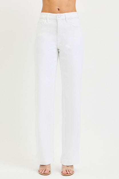 Hazel Blues® | RISEN High Rise Wide Baggy Pants