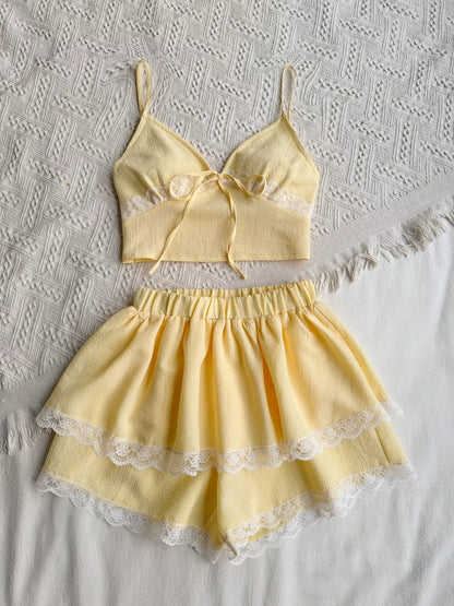 Hazel Blues® |  Smocked Cami and Skirt Set