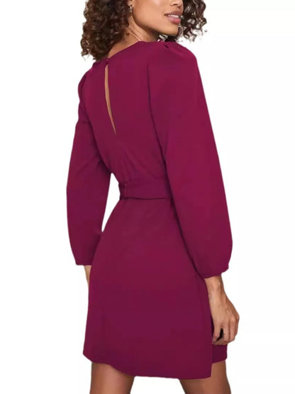 Hazel Blues® |  Tie-Waist Mini Dress