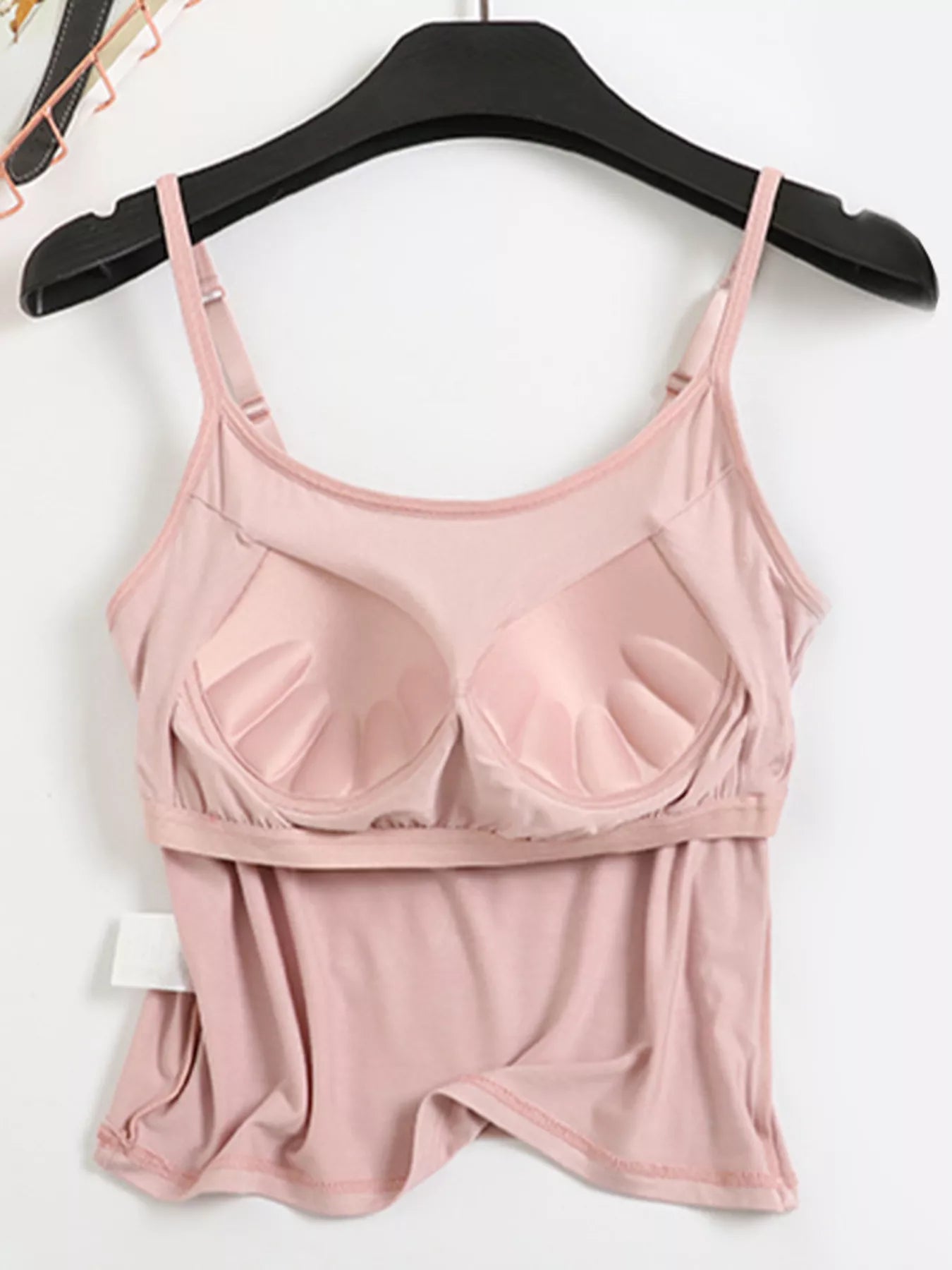 Hazel Blues® |  Modal Adjustable Strap Padded Cami and Shorts Set